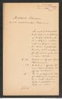k.k. naturhistorisches Hofmuseum, Intendanzakten 1885-1896 (Hauer), Aktenzahl Z.332/1892, Seite 1